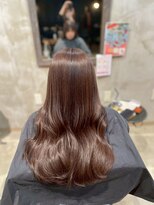 クレエ ヘアー デザイン(creer hair design)&nbsp;艶カラー大人可愛い抜け感簡単スタイリングモテ髪ロングヘア