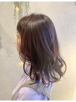 フゥカ 売市店(fuka)&nbsp;動きが出るレイヤースタイル×オレンジベージュカラー