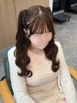 コルツー(CoL2) 編上げハーフツイン/ウェーブ/横浜ヘアメ