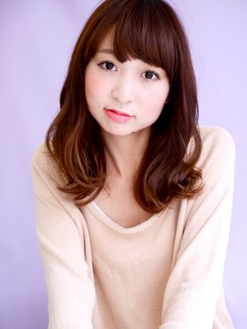 ミューズ(muze) ☆ ピンクアッシュをまとわせたパサつき知らずのセミロング ☆