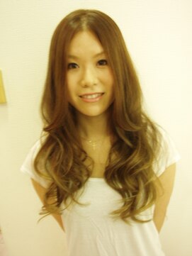 ハーツヘアーズ 五日市店(HEARTS hair's) センターパートのロングレイヤー