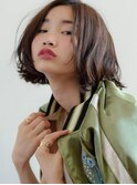 【keep hair design】クール×ブラントボブ【by三橋】