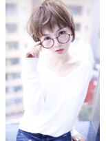 クラウドゼロ(Cloud zero)&nbsp;グレージュ小顔ショートバングスタイル【Cloud zero】