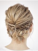 【TERRACE】編み込みヘアアレンジ