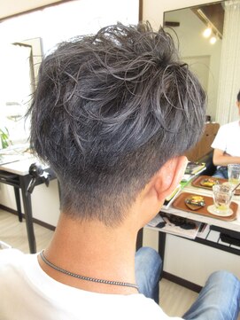 コアフィールフィス(COIFFURE fils) グレー灰色ブルージュ銀ミックス