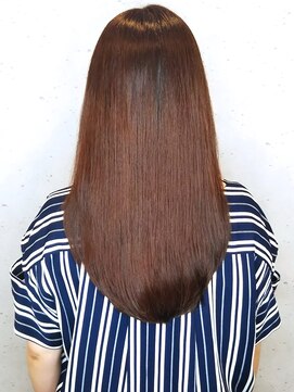 ジーナ(JINA) ◆大人女子 触れたくなる◆ナチュラルストレート　縮毛矯正