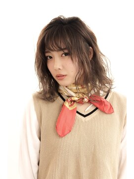 トゥルーブ バイ ファースト 富沢店(trove by first) ミディアム×グラデーション