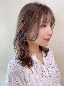 アリスバイアフロート 自由が丘(ALICe by AFLOAT) 大人ネオウルフアッシュブラウン