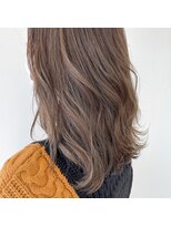 テクライズ 豊橋店(TECHRISE)&nbsp;☆赤味消しハイライト×オリーブベージュ☆