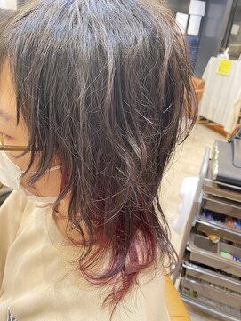 ヘアーサロン キー(Key) ウエービーウルフレイヤー