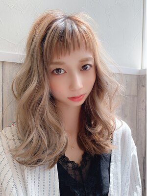 梅雨時期に向けてカラーで印象チェンジ☆最旬styleに◎ダメージを抑え、艶感のあるキレイな仕上がりに…♪