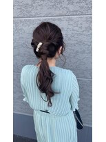 アレクサンドルオブカラーズカナザワ(ALEXANDRE OF COLORS KANAZAWA)&nbsp;結婚式．二次会ヘア