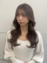 ネオリーブアイム 横浜西口店(Neolive aim)&nbsp;韓国風ロングレイヤー　顔まわりカット【横浜】