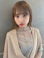 ベイルーム(BAYROOM by HONEY omotesando) 大人可愛い20代30代40代小顔マッシュボブ×ラテベージュ