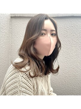 エストアール フクオカ 福岡博多店(est-r. Fukuoka) 韓国風ミディアム×グレージュ