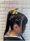成人式ヘアセット