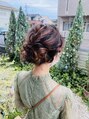 オーブ フォー ヘアー(AUBE for hair)&nbsp;ミディアムヘアのアレンジスタイル
