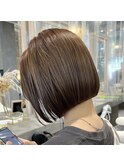 ミニボブ/ベージュカラー