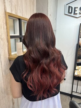 デスト 大宮(DEST) カラーエクステ70枚☆エクステでグラデーション