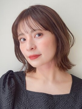 ガーデンヨコハマエスト(GARDEN YOKOHAMA est) イメチェン　外ハネボブ　グレージュ　レイヤーボブ