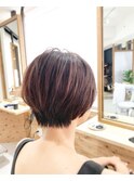 丸みショート