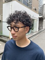 ヒカリス 中崎店(HIKARIS)&nbsp;メンズ × くるくるパーマ