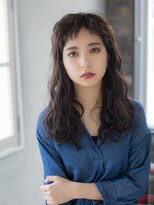 アンシェリ バイ フラミューム 戸塚店(Ancheri by flammeum)&nbsp;短めバングのペールウエーブ【戸塚】【踊場】【東戸塚】