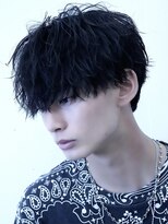 アーリー(Ali'i)&nbsp;ツイストスパイラルパーマ前下がりマッシュウルフ束感ショート