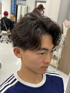 バース 梅田中崎町店(BIRTH) フェザーパーマニュアンスパーマ