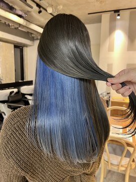 エインアンリー 明治神宮前(AIN.ANLY.) インナーカラー/デザインカラー/ハイトーンカラー/ダブルカラー