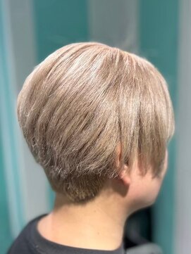 マティーナ ヘアー 池袋(Matina hair) 【ショート×ミルクティーベージュ】20代30代40代50代