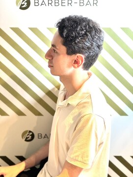 バーバーバー アカバネ(BARBER-BAR AKABANE) くせ毛を生かしたバーバースタイル 清潔感ヘア#2