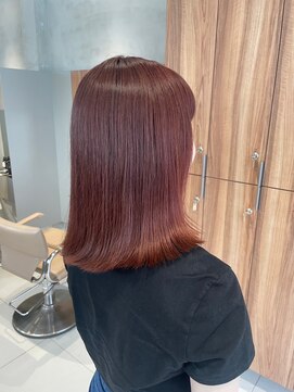 ガリカ 博多(Gallica) 【長まなみ】色落ちも楽しめるブリーチなしラベンダーピンク