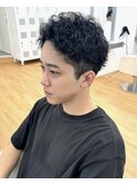【無造作スパイキーショート】短髪ビジネスショート刈り上げ