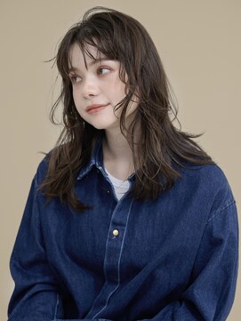 エンタク 新宿(enntaku) マロンベージュ/Aライン/かきあげ/くすみカラー[新宿駅西口]13