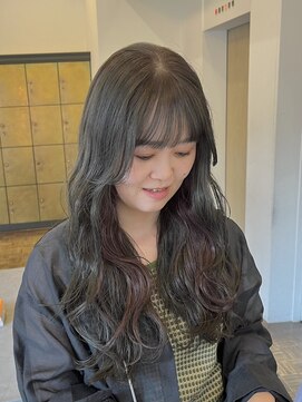 ヘアーアイスカルテット(HAIR ICI QUARTET) 20代30代40代デザインカラーブリーチ1回韓国ヘア