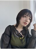 くびれレイヤーウルフカット【目黒美容室】