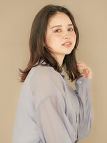 エンタク 新宿(enntaku)&nbsp;マロンベージュ/Aラインボブ/かきあげ/インナーカラー[新宿駅]