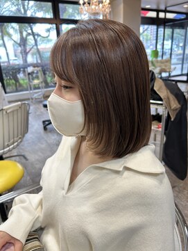 シャンプー ボーイ 宮崎柳丸店(SHAMPOO BOY) レイヤーボブ【宮崎市/ボブ】