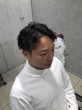 アッシュ 高幡不動店(Ash) 【Ash高幡不動店×田中】メンズ　ツイストスパイラルパーマ