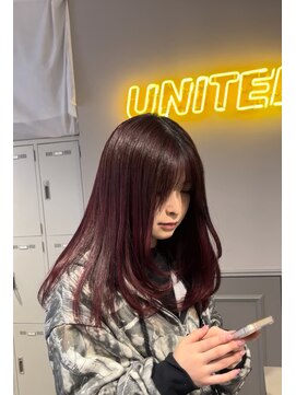 ユナイテッド 横浜(UNITED) チェリーレッド