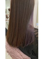 リル(re'll)&nbsp;《花屋併設》色落ちまで楽しめるラベンダーカラー［ヘアセット］