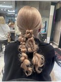 ヘアアレンジ/ヘアセット/お呼ばれヘア