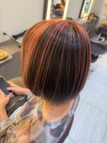 インプレッション(impression produced by LA’BO) 【札幌/impression佐藤】アンブレラカラー/ぱっつんボブ