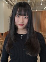 ノイカーム(noi Calm) 髪質改善トリートメントミルクティーベージュカラーくびれヘア