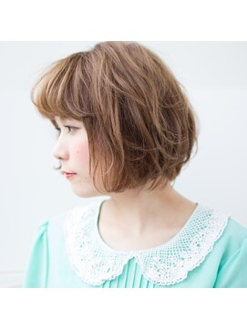 モンド ヘアクリエーション 下荒田店(monde hair creation) 【monde】大人パーマボブスタイル