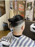 マンバンスキンフェード　MEN’S HAIR/波巻ツイスト/印西/barber