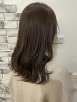 アルファ(alpha) 大人ガーリー/ダークアッシュ/似合わせカット/ミディアムレイヤ