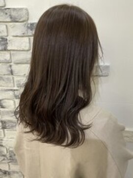 アルファ(alpha) 大人ガーリー/ダークアッシュ/似合わせカット/ミディアムレイヤ