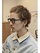 ブラウン バイ イフ 福島(BROWN by if)&nbsp;メンズショート　ピンパーマ